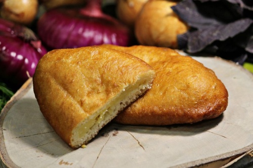 Пирожок жареный с картошкой  (5 штук по 90 г)