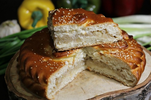 Мини-пирог с капустой  (500 г)