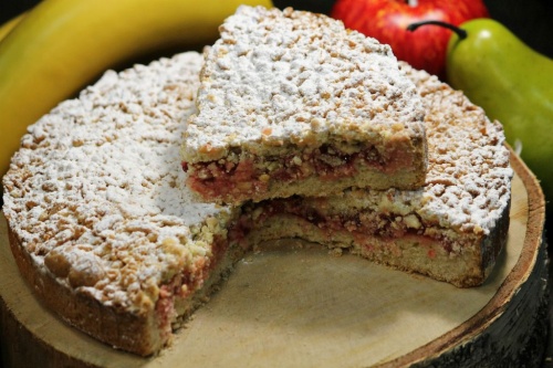 Мини-пирог песочный с черникой  (500 г)