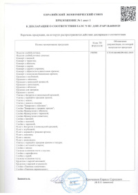 ПРИЛОЖЕНИЕ ХЛЕБОБУЛОЧНЫЕ ИЗДЕЛИЯ СТР. 1
