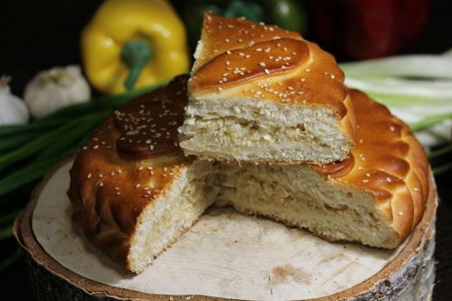 Пирог с капустой и яйцом  (1000 г)