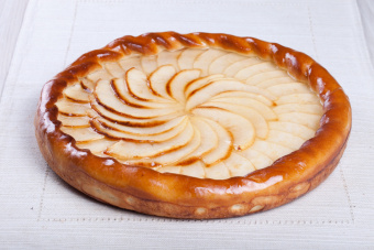 Сдобный пирог Шотландский с яблоком  (1000 г)